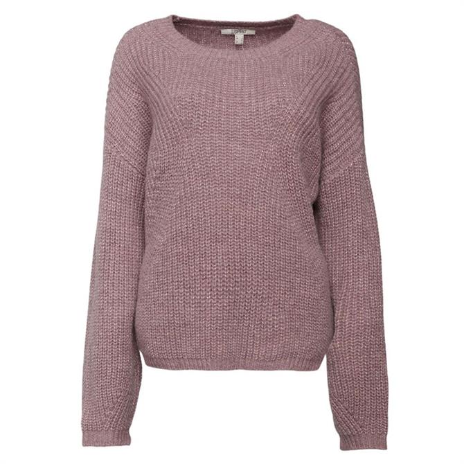 Esprit Mauve Knitted Sweater
